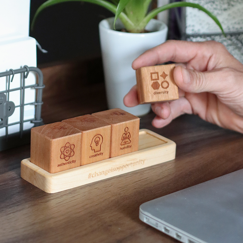 all cherry core value blocks on small tray