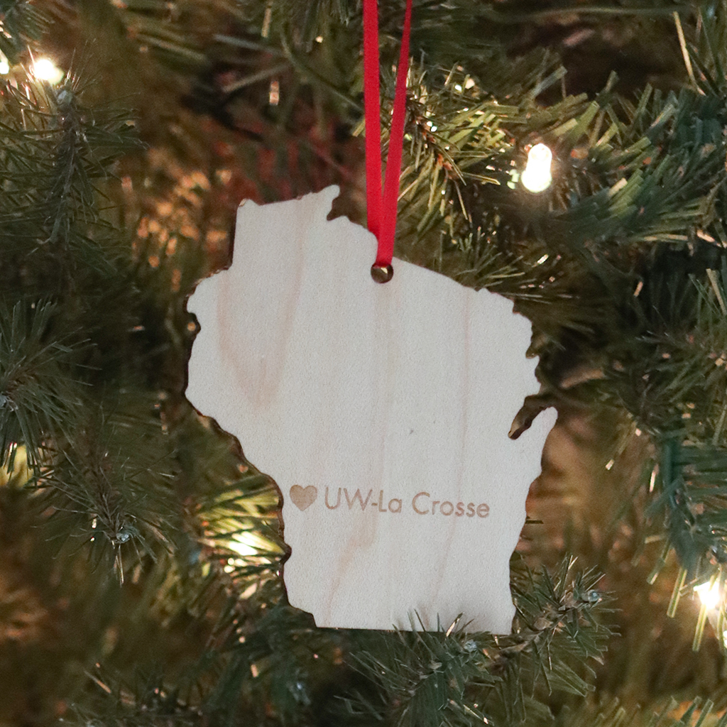 custom branded Christmas ornaments sustainable holiday corporate gifts