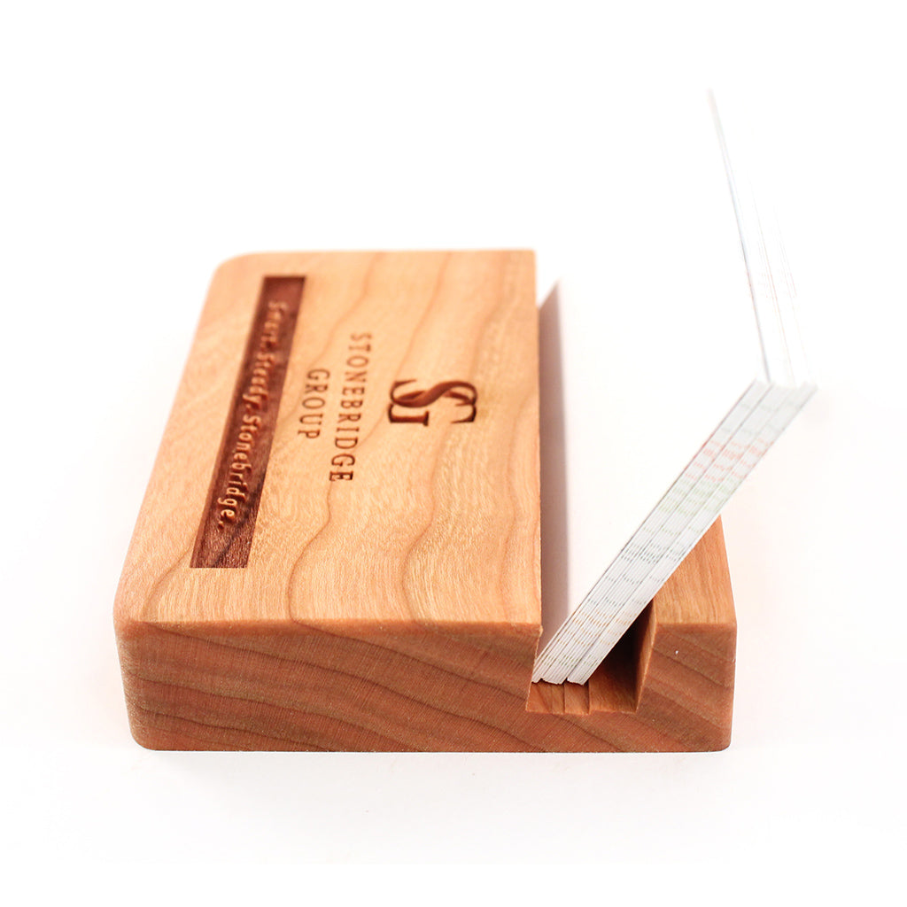 Employee Anniversary gifts for staff appreciation Engraved business card holder