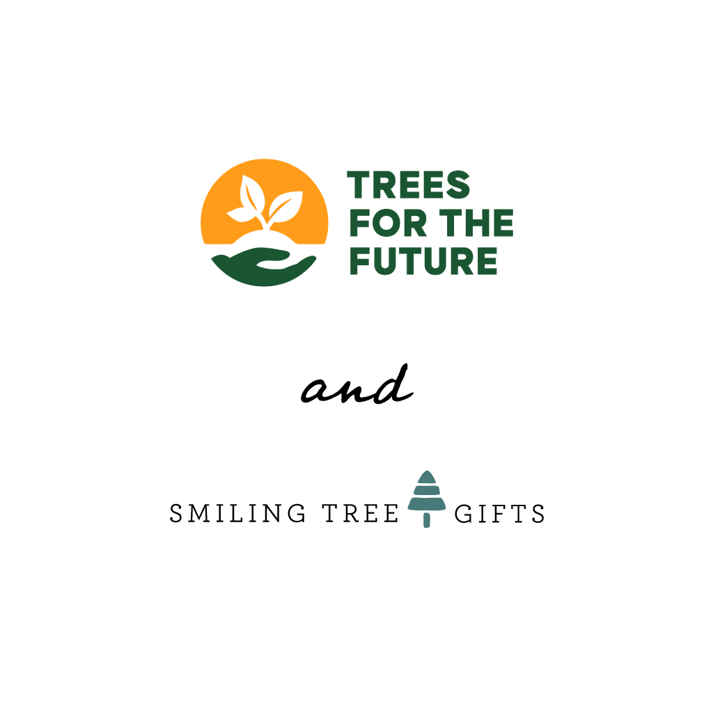 Smiling Tree Gifts plants trees for every purchase in collaboration with Tres for the Future
