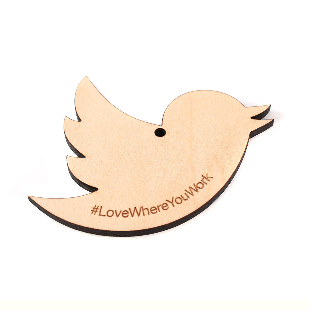 customized wood ornaments donor gift