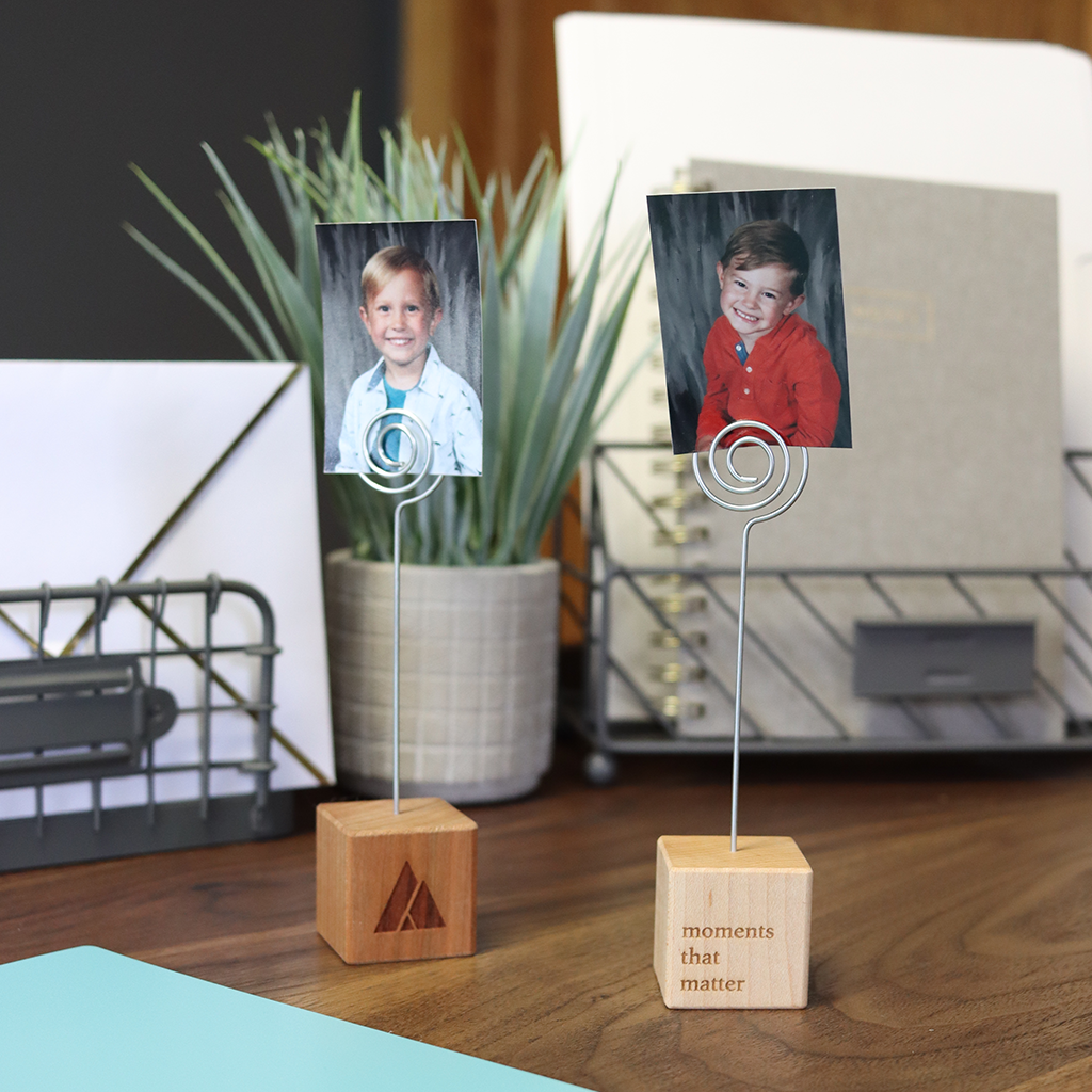 photo holder block high end corporate gifts for employees