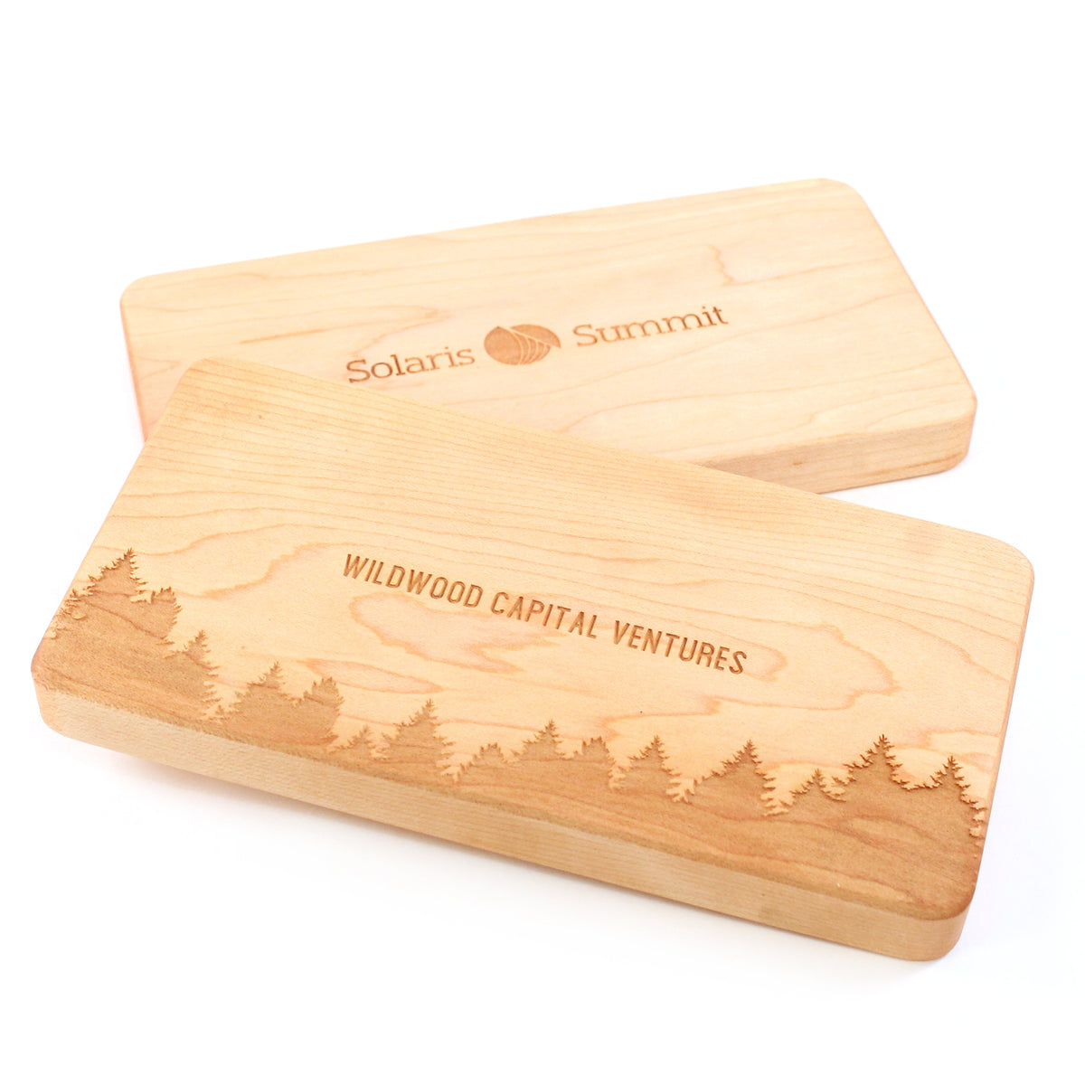 Small Wooden Cutting Board Engraved Maple Wood
