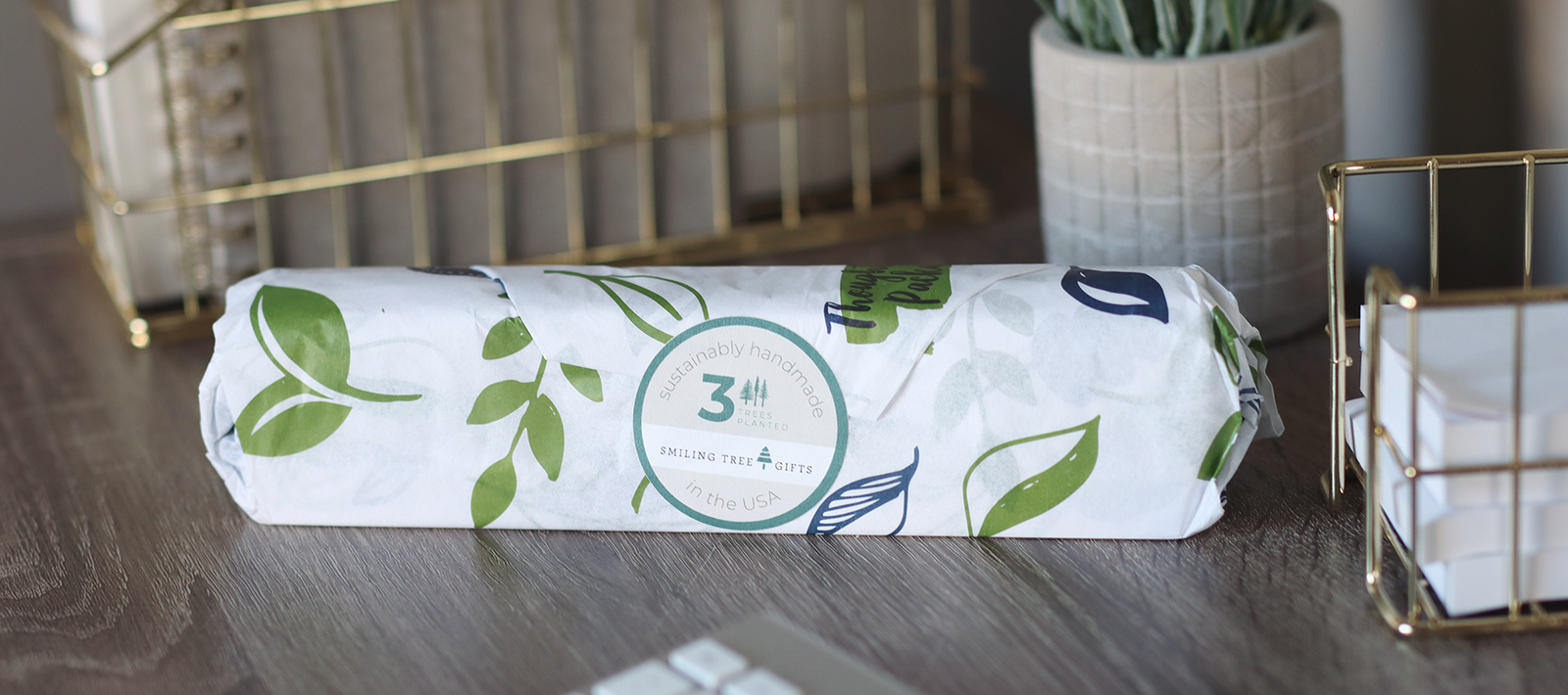 Drop shipped and gift wrapped sustainable corporate gifts for employees