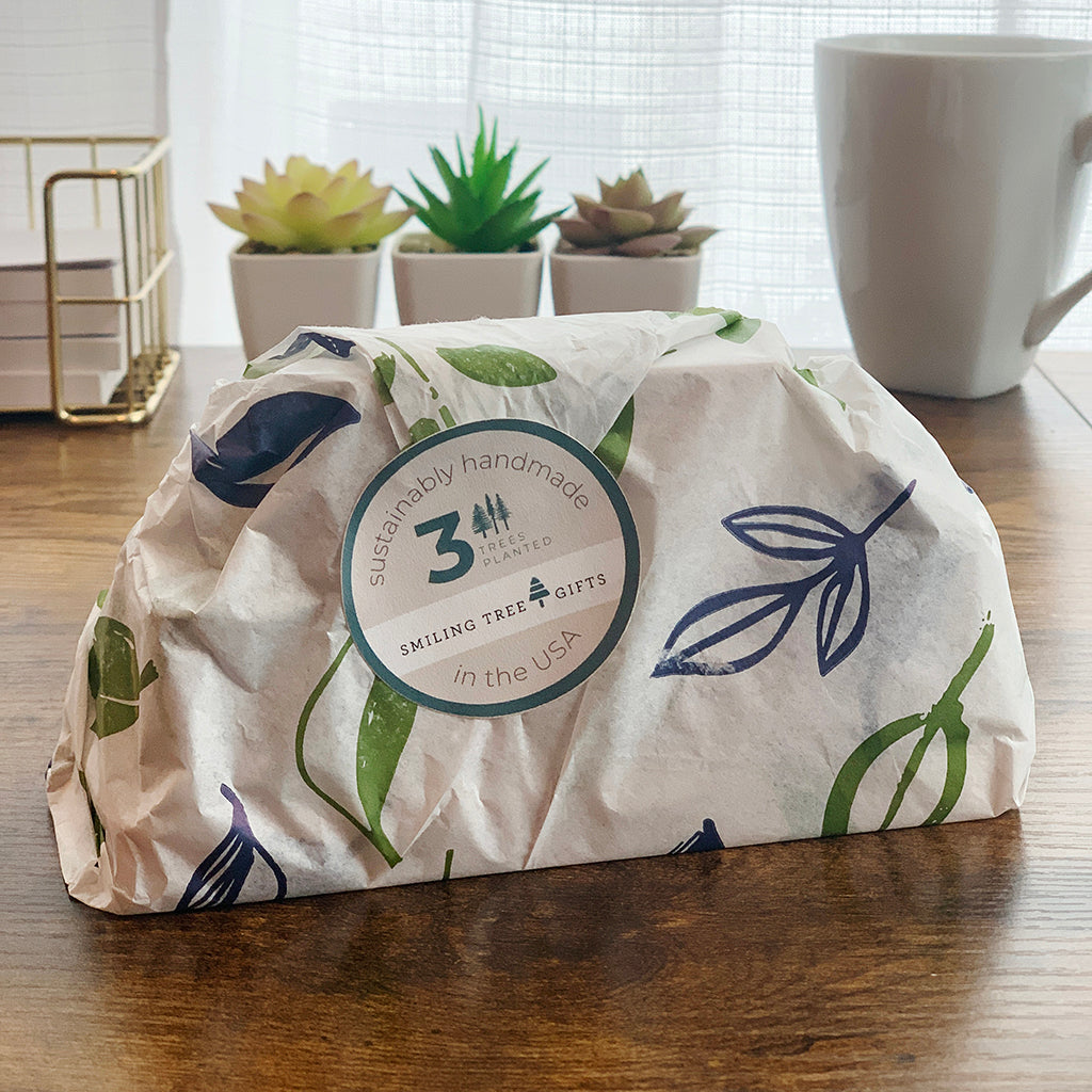 eco-friendly gift wrap option for sustainable corporate gifts