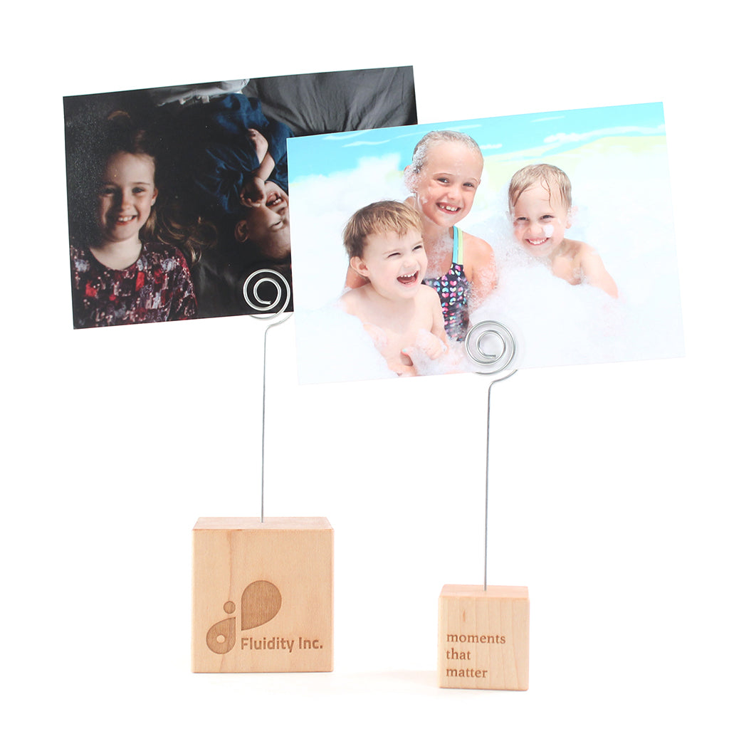 photo holder block corporate event gifts